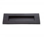 Mat Black, 305mm x 110mm Wrought Iron Large Letter Plate (VFB13)
